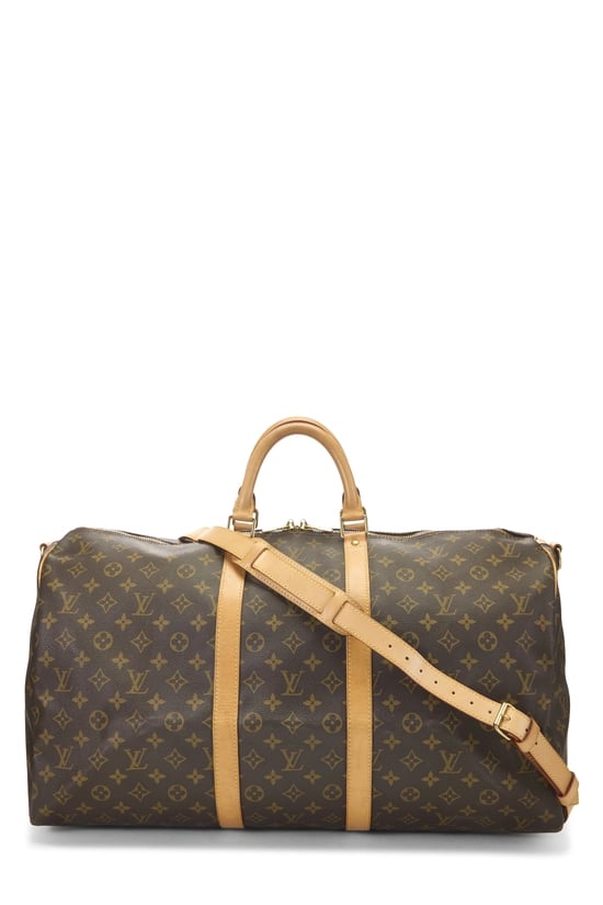 Monogram Canvas Keepall Bandouliere 55