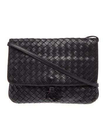 Intrecciato Tassel Crossbody Vintage
