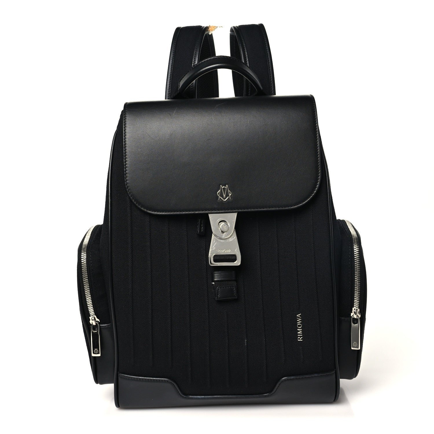 Rimowa Canvas Calfskin Never Still Small Backpack Black