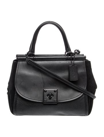 Leather Top Handle Bag
