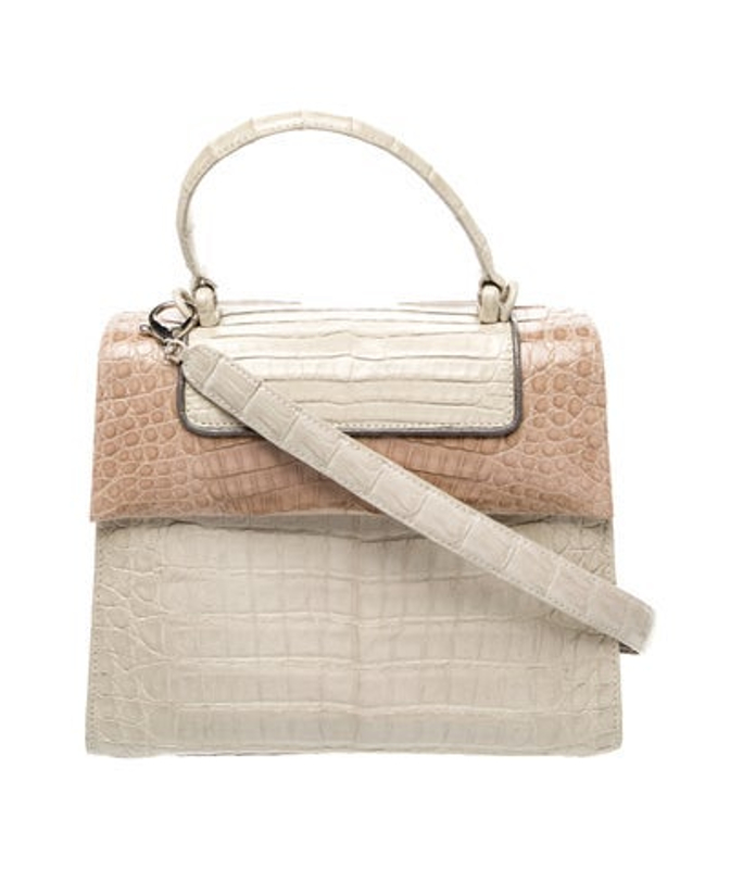 Nancy Gonzalez Gonzalez Crocodile Top Handle Bag
