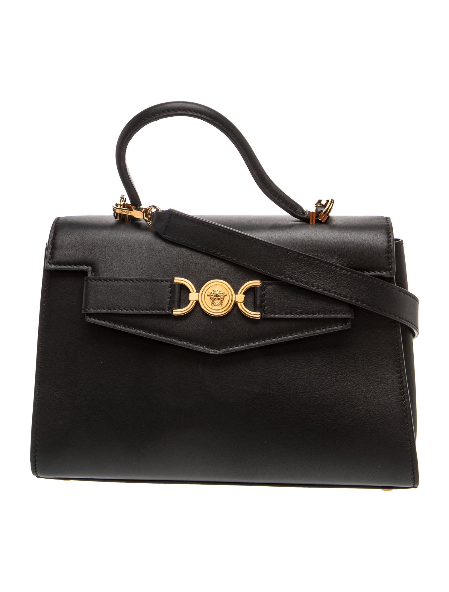 Leather Top Handle Bag
