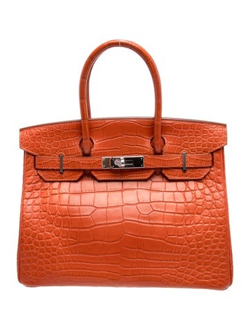 Hermes Matte Alligator Mississippiensis Birkin 30