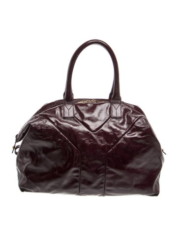 Leather Top Handle Bag