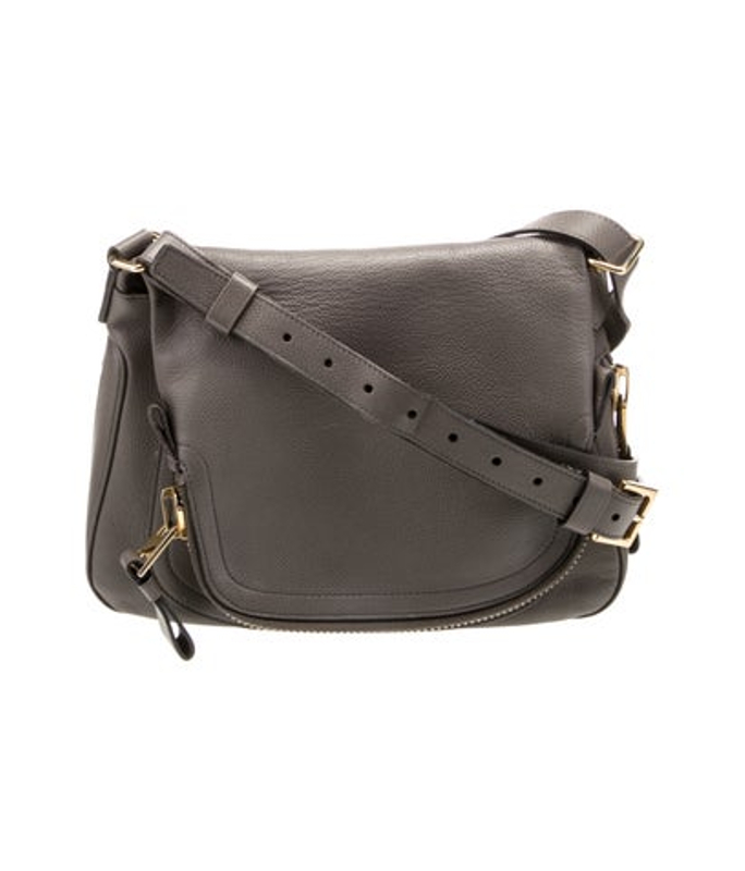 Tom Ford Ford Leather Messenger Bag