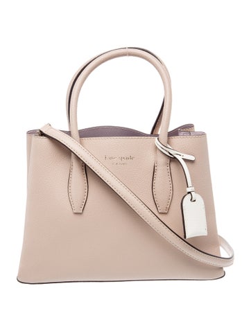 Leather Top Handle Bag