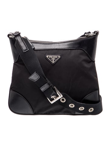 Tessuto Nylon Crossbody Bag