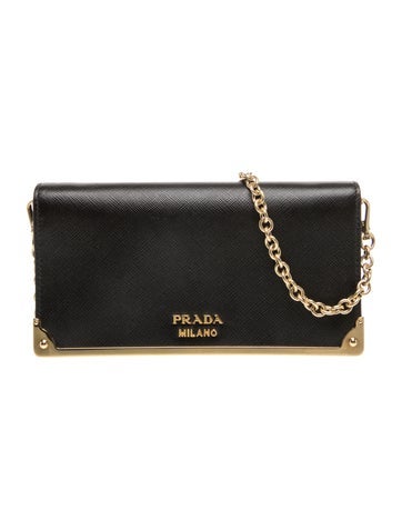 Saffiano Leather Evening Bag