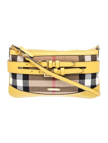 Burberry House Check Clutch
