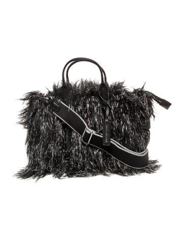 Faux Fur Top Handle Bag w/ Tags