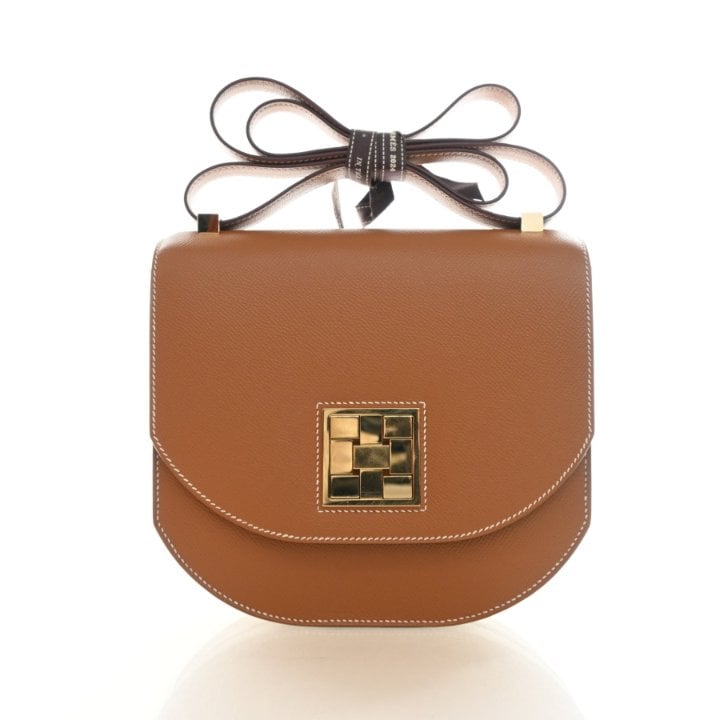 Hermes Gold Epsom Mosaique Au 24 21