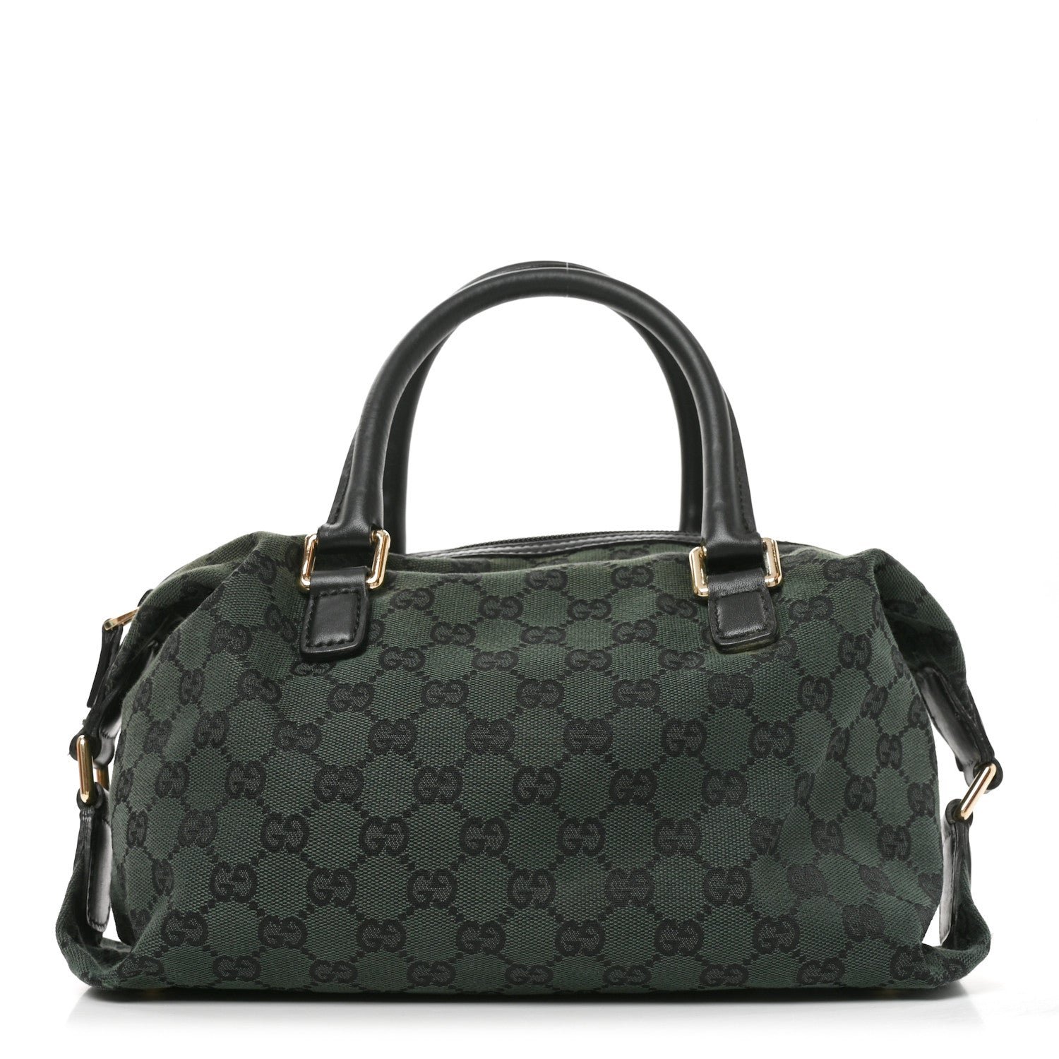 Gucci Monogram Small Boston Green