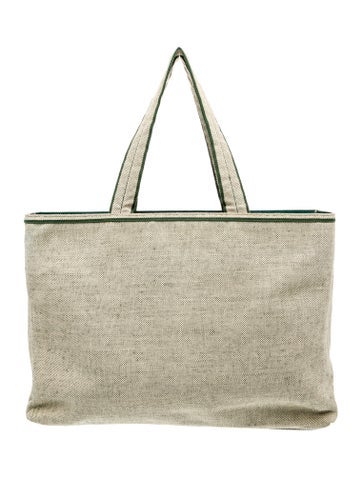 Prada Enameled Metal Triangle Grommet Canapa