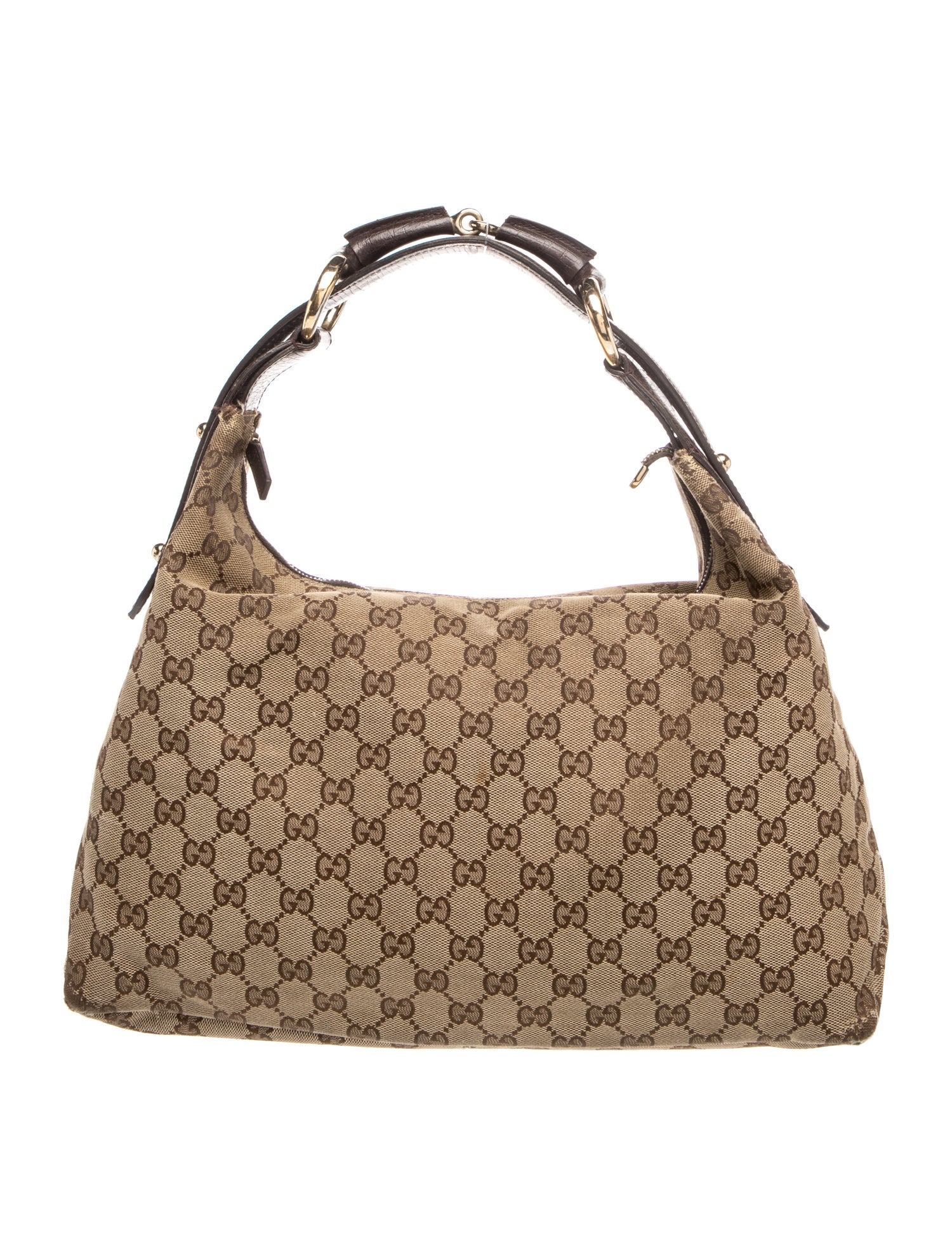 GG Canvas Horsebit Chain