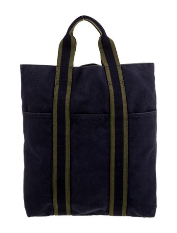 Hermes Toile Fourre-Tout Cabas