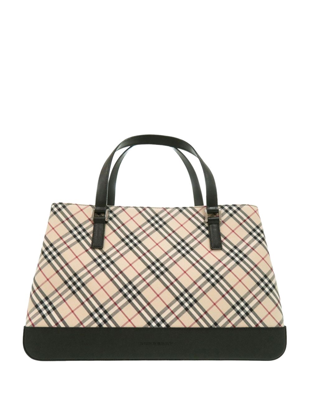 2000-2017 Nova Check Canvas tote bag