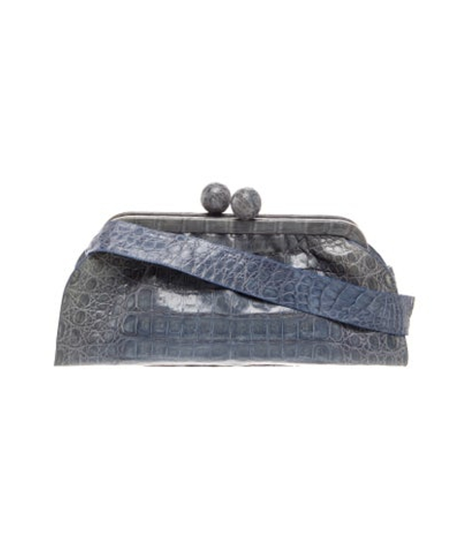 Nancy Gonzalez Gonzalez Crocodile Evening Bag
