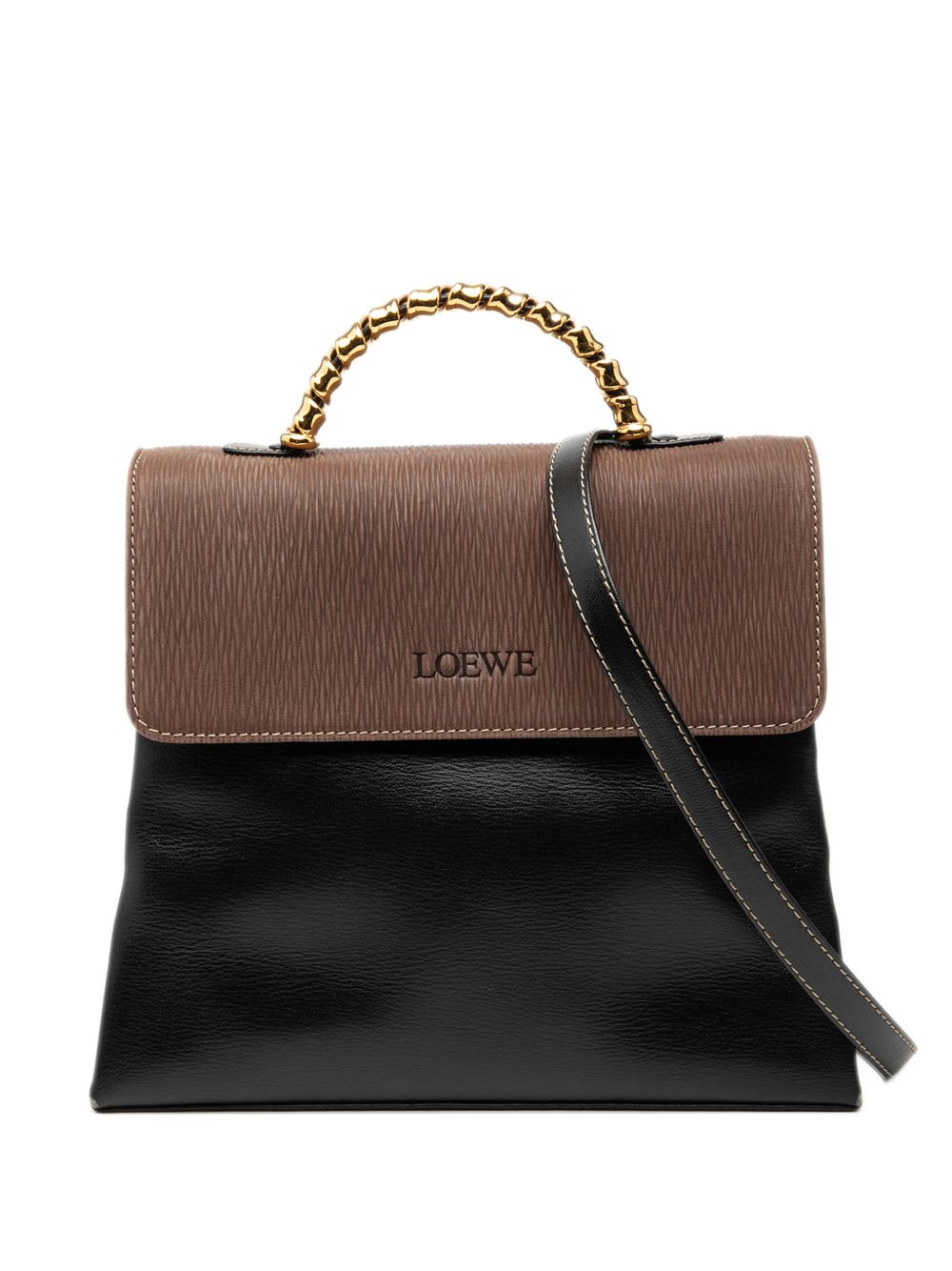 Loewe 2000-2025 Leather Velazquez Twist satchel