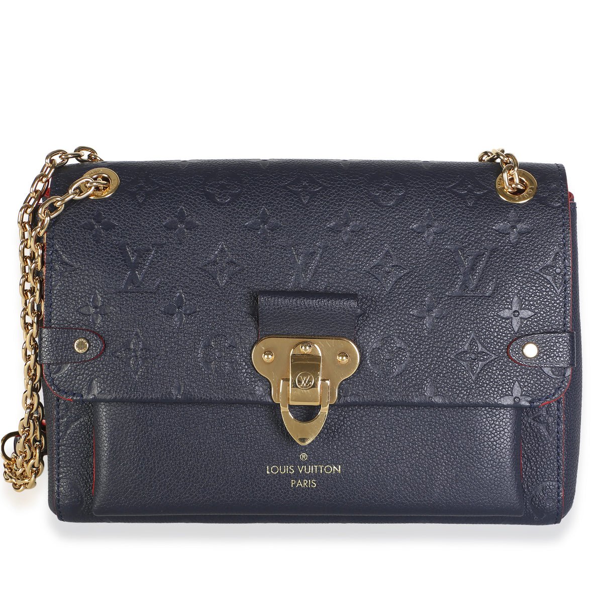 Marine Rouge Monogram Empreinte Vavin PM