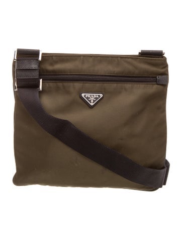 Tessuto Nylon Messenger Bag