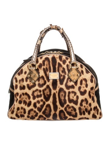 Ponyhair Top Handle Bag