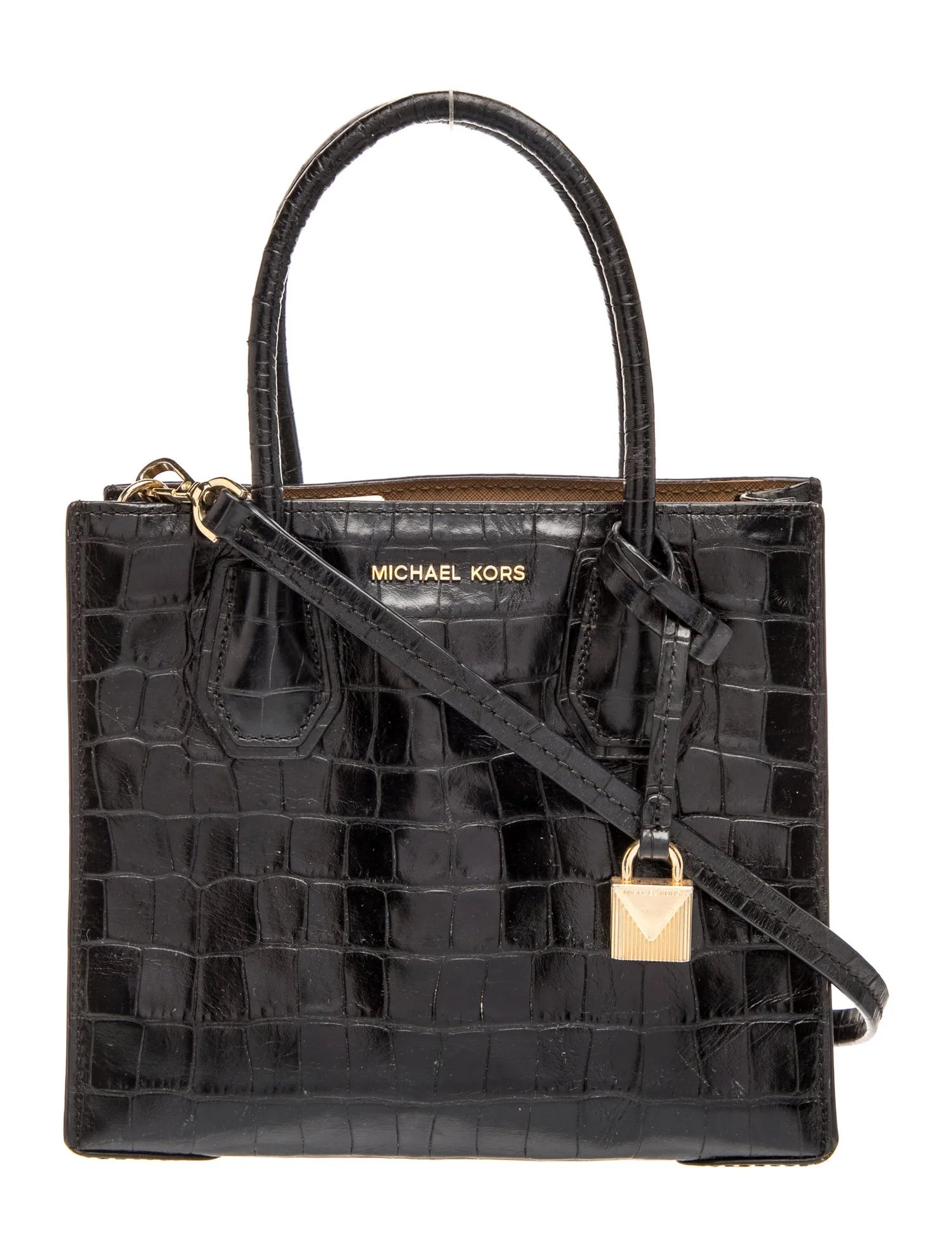 Michael Kors Leather Top Handle Bag