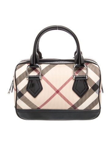 Nova Check Top Handle Bag
