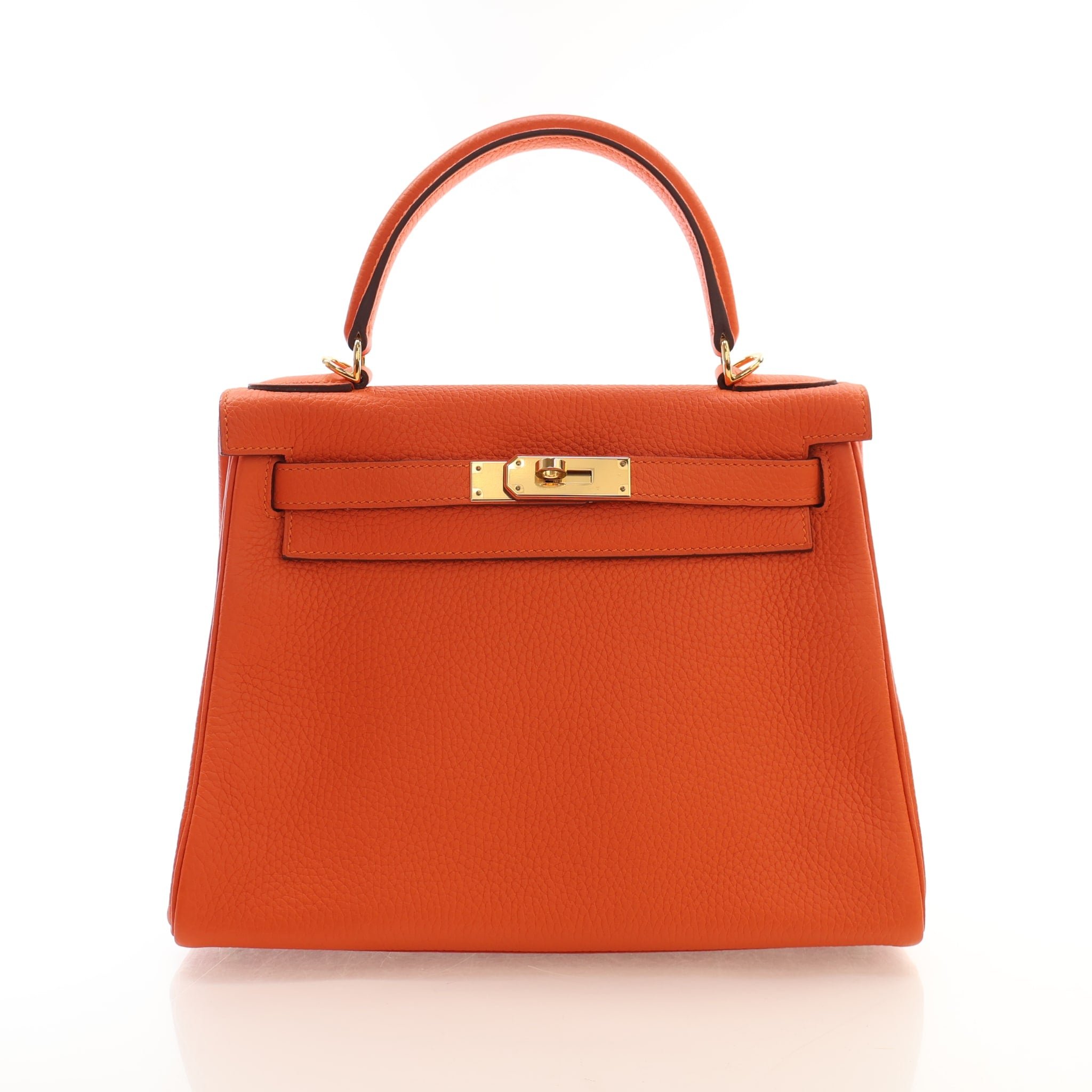 Hermes Terre Battue Togo Kelly 28