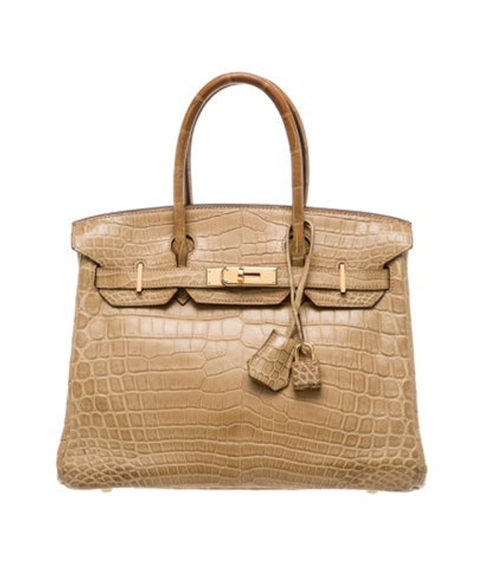 Hermes Matte Niloticus Crocodile Birkin 30