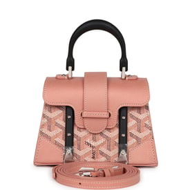 Goyard Goyard Saigon Structure Nano Pearly Coral Goyardine Palladium Hardware