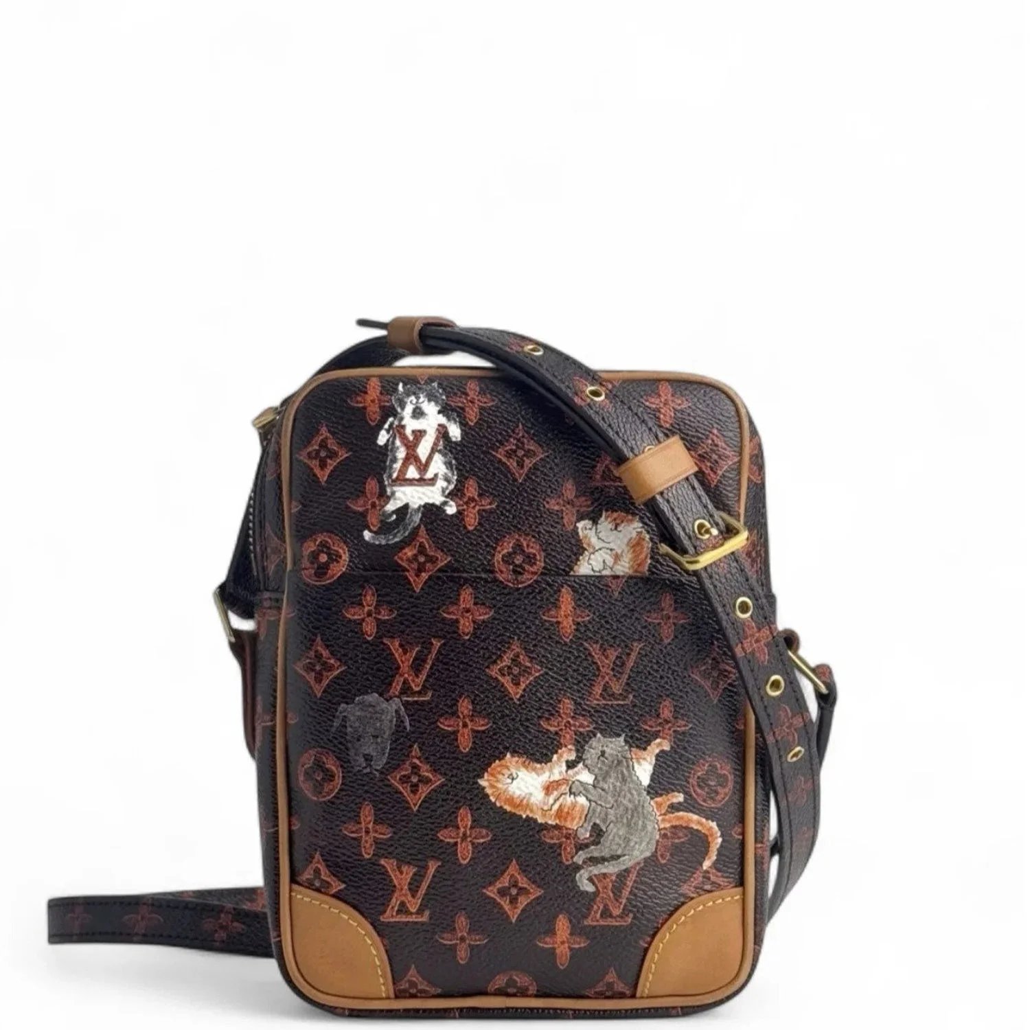 Coated Canvas Grace Coddington Catogram Paname MM
