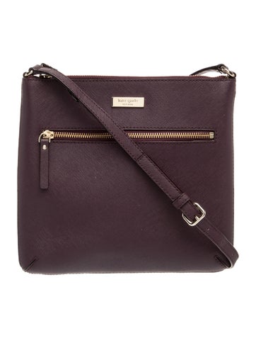 Saffiano Leather Crossbody Bag