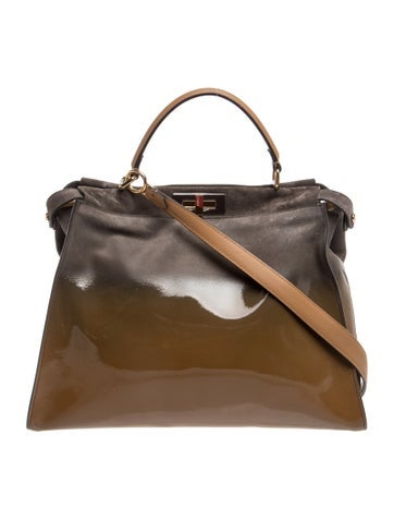 Leather Peekaboo Large