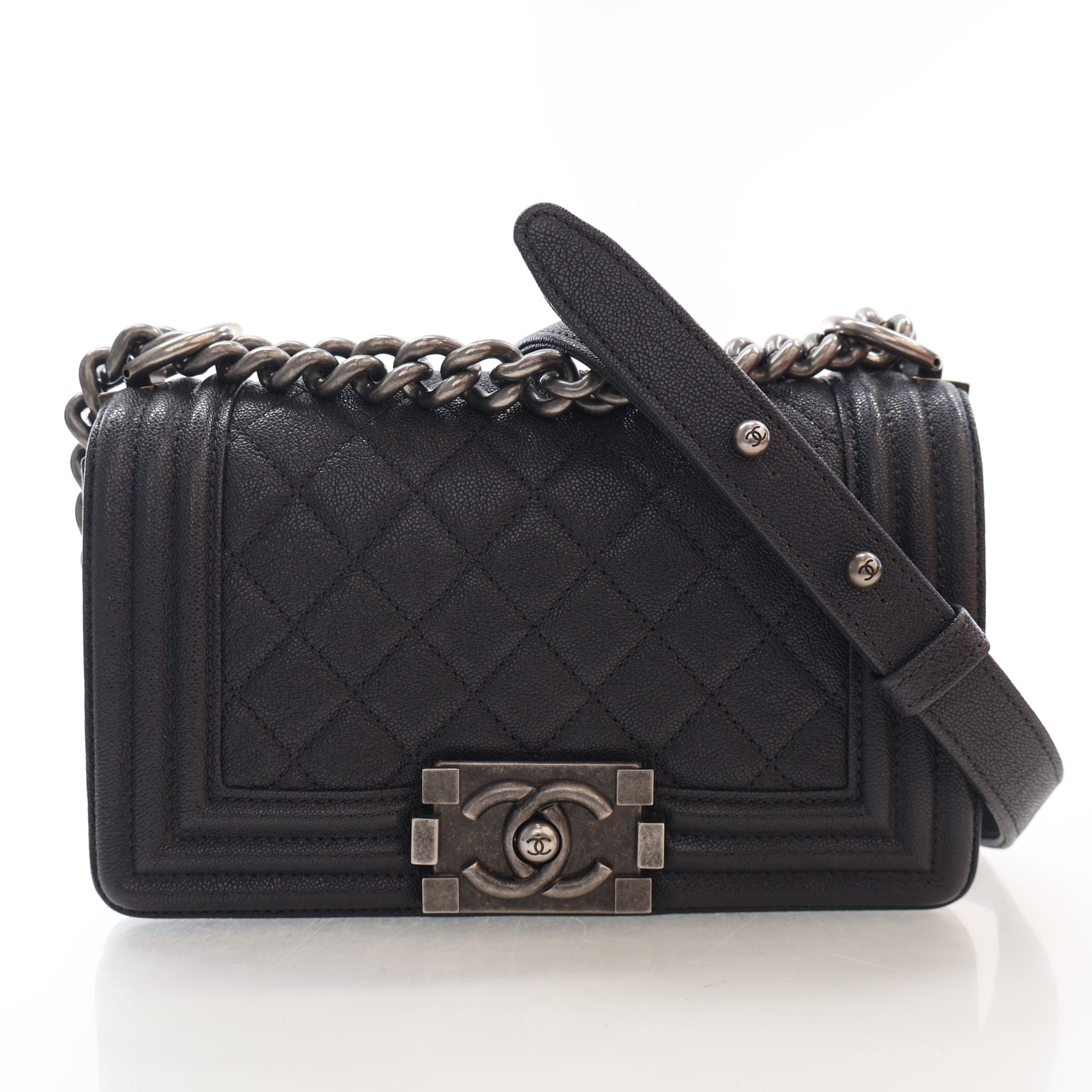 Chanel Small Caviar Boy Bag