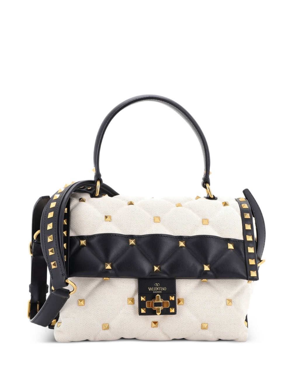Candystud Top Handle Bag Leather Medium shoulder bag