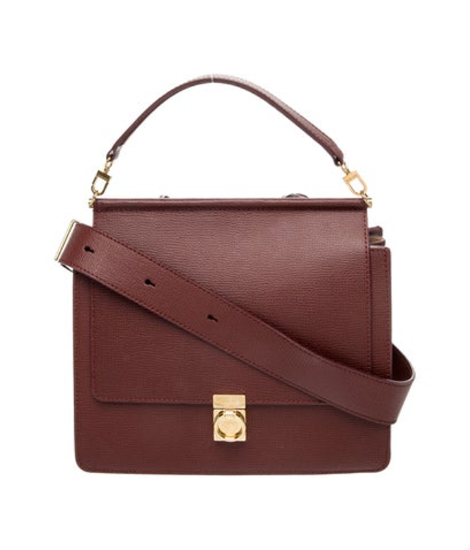 Polene Leather Shoulder Bag