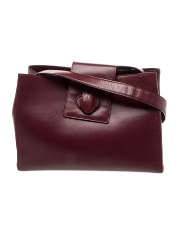 Cartier Leather Shoulder Bag