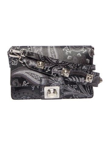 Etro Leather Shoulder Bag