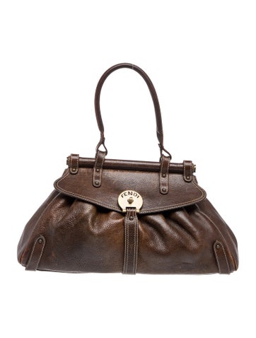 Pequin Leather Magic Vintage Handbag