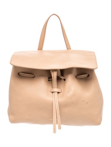 Mansur Gavriel Leather Top Handle Bag
