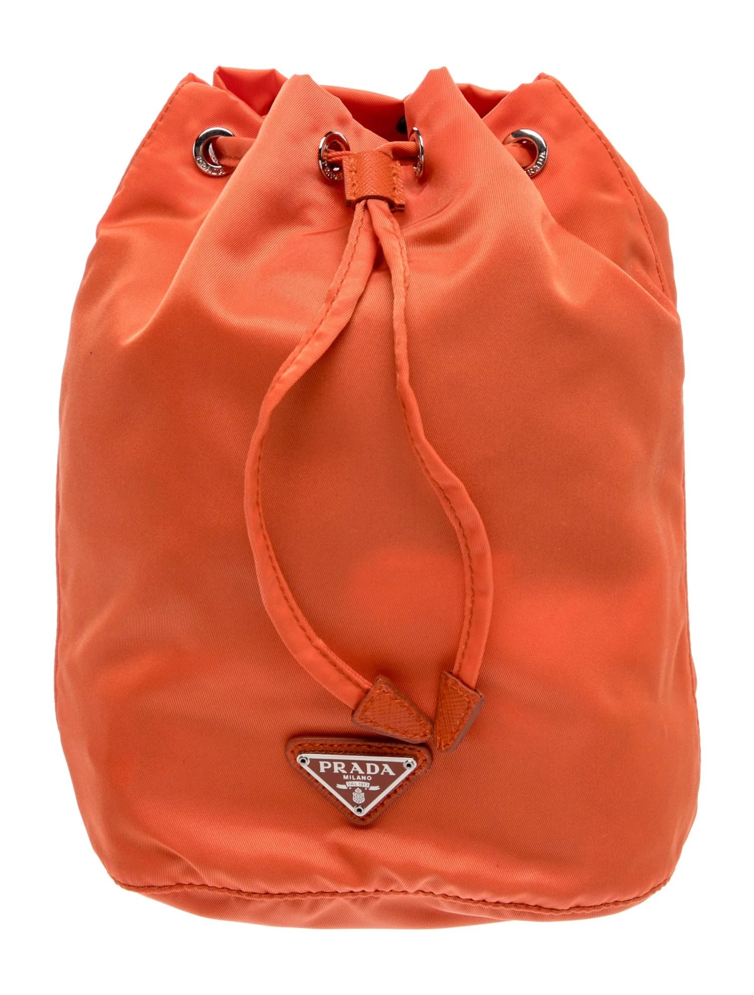 Saffiano Leather Bucket Bag