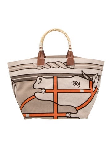 Hermes Toile Steeple Tote