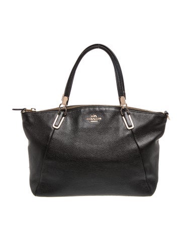 Leather Top Handle Bag