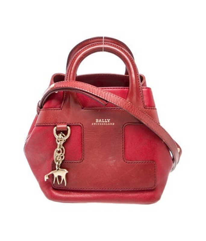 Bally Leather Top Handle Bag