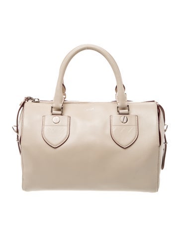 Leather Top Handle Bag