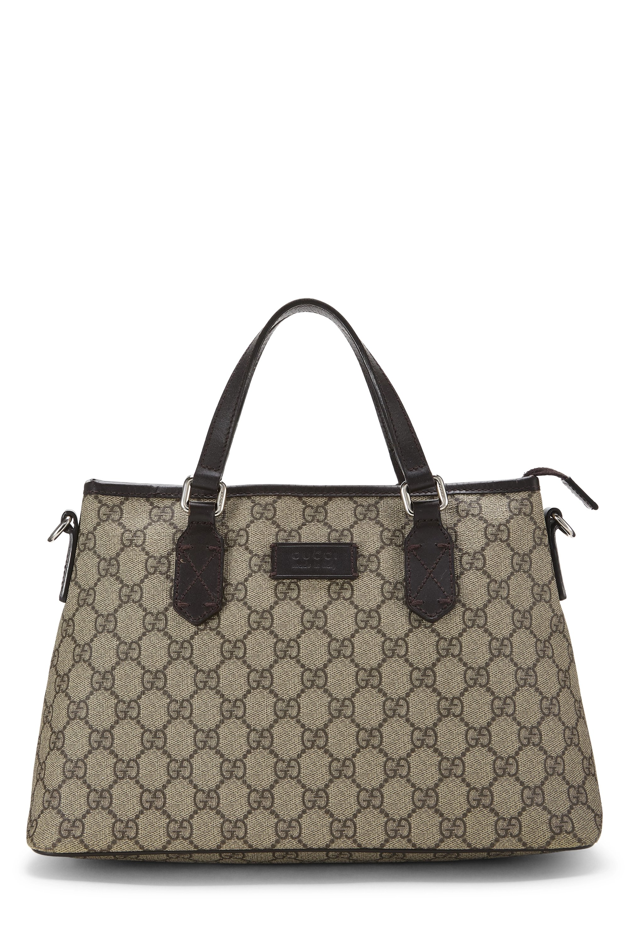 Original GG Supreme Canvas Zip Tote