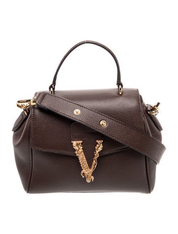 Leather Top Handle Bag w/ Tags