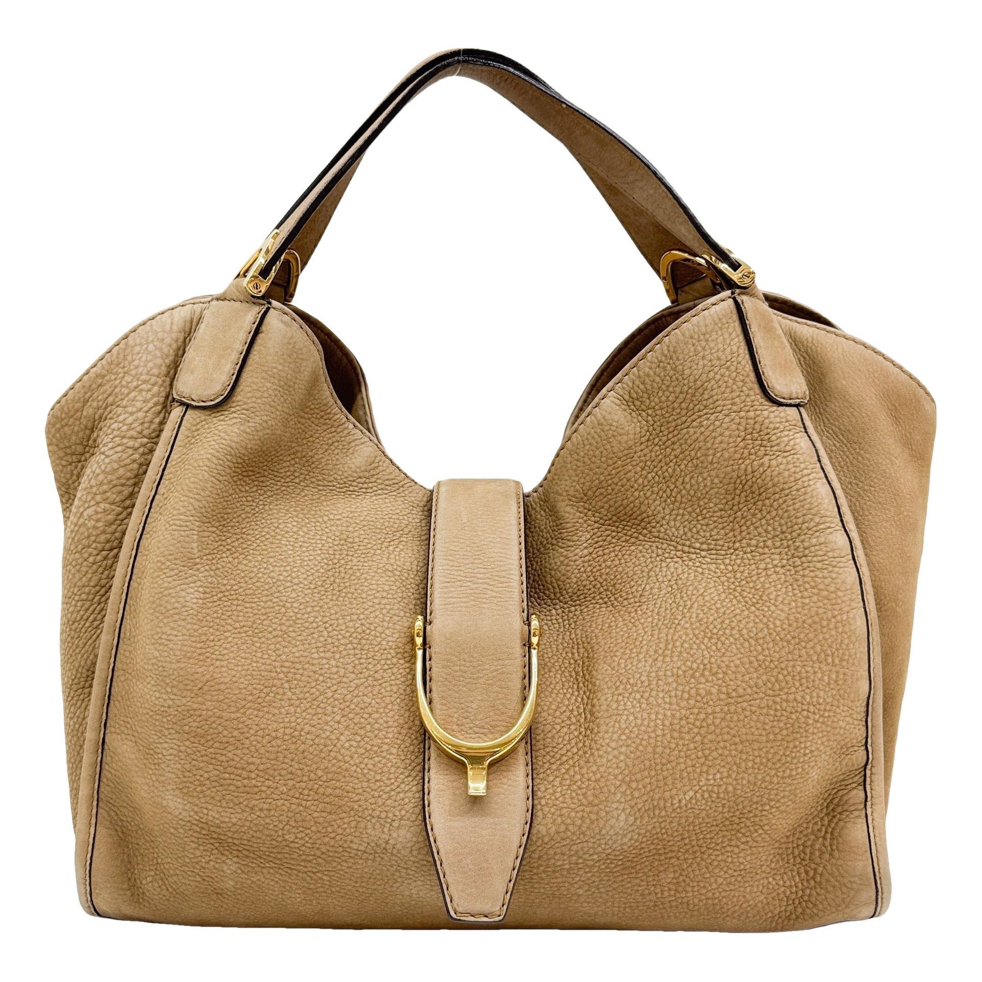 Stirrup leather handbag