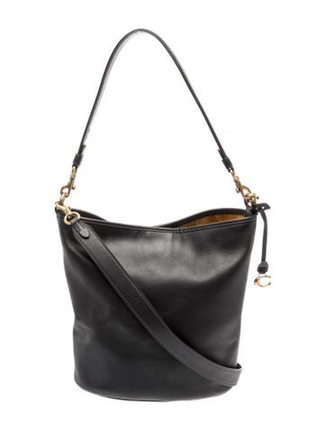 Coach Leather Bucket Bag