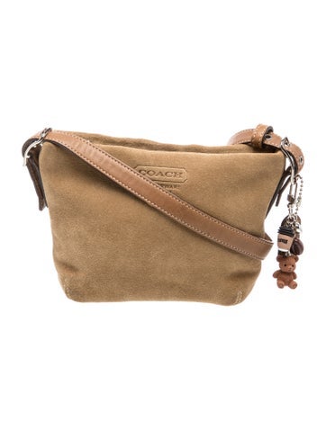 Coach Suede Shoulder Bag Small